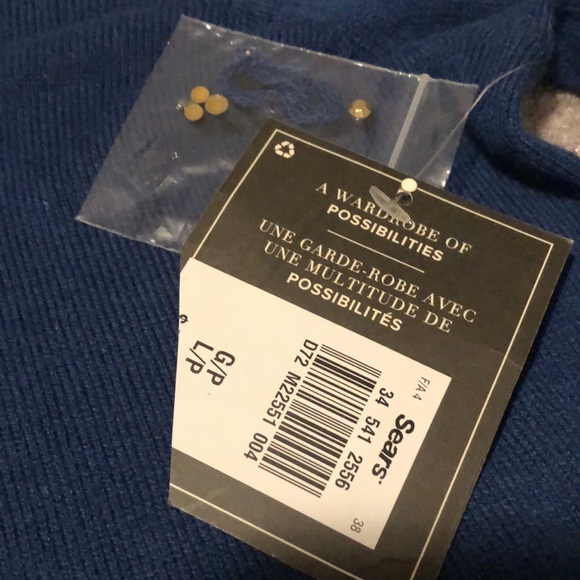 NWT Jessica Black Long-Sleeve Top (Petite) - Picture 4 of 8